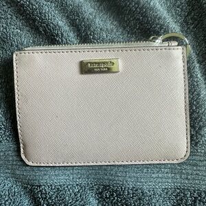 Kate Spade pale Pink Zip Pouch